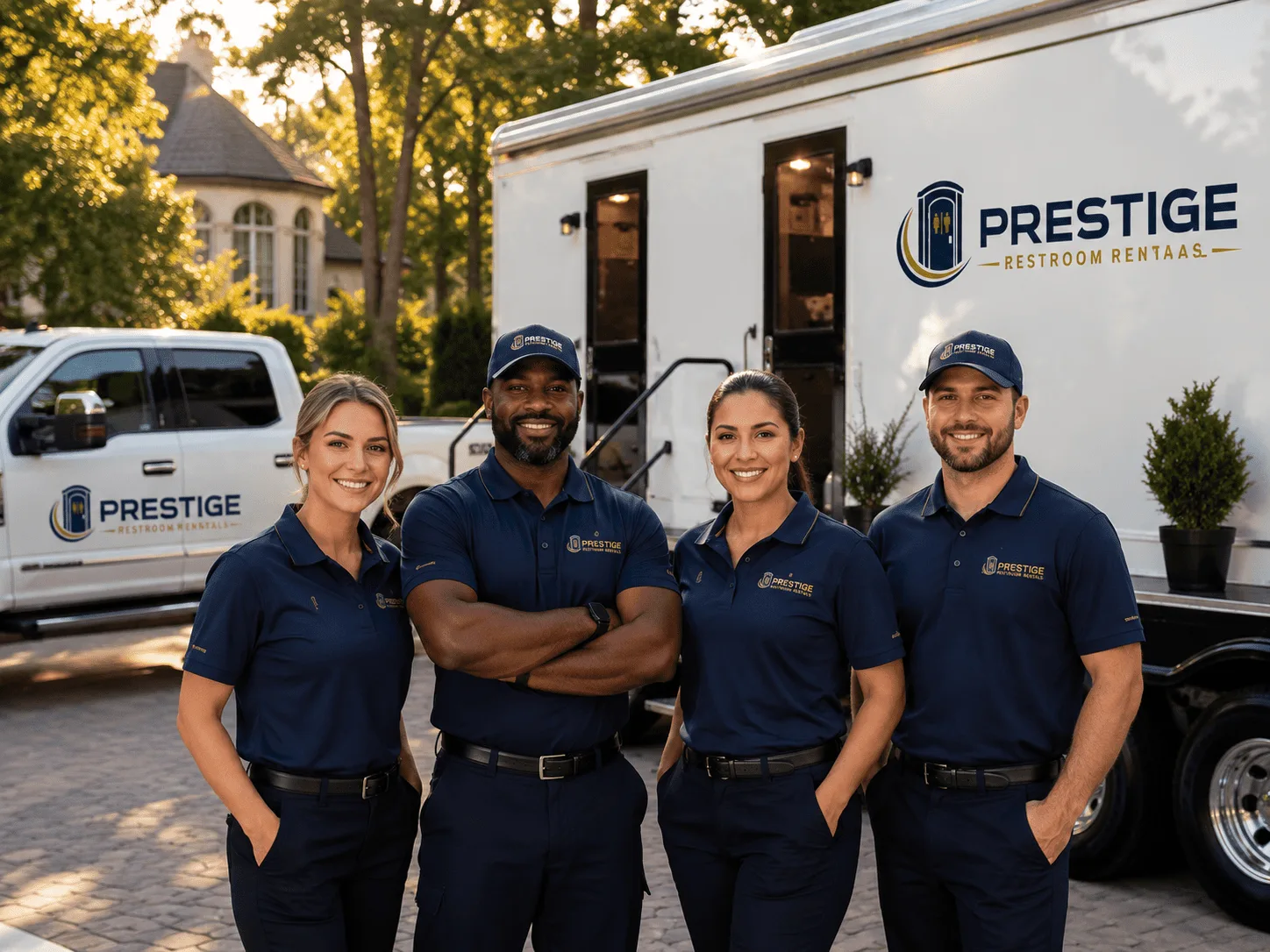 Trusted Luxury Portable Restrooms company in York New Salem, PA
